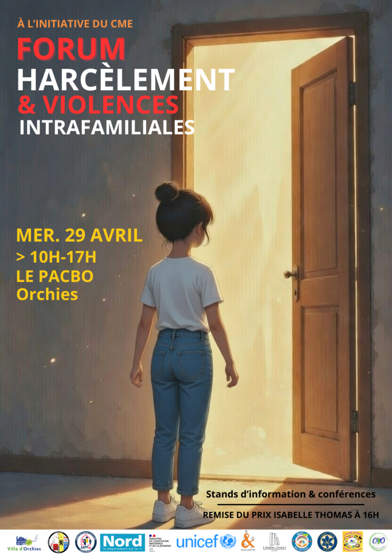 Lire la suite à propos de l’article Forum : Harcèlement &Violences Intrafamiliales
